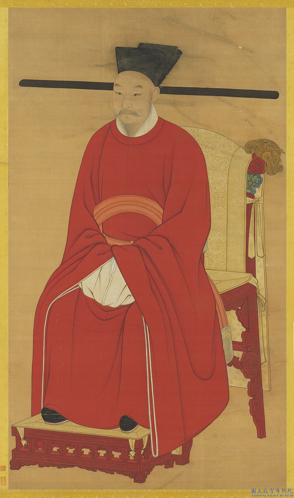 宋光宗坐像　軸